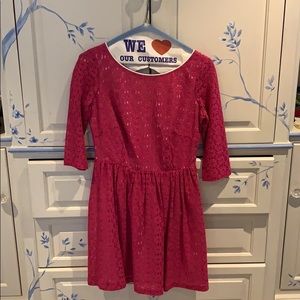 Lily Pulitzer lace dress.